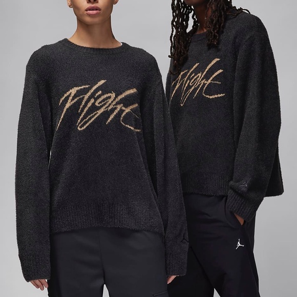 NWT - Nike Air Jordan Flight Heritage Loose Fit Sweater - Men XL / Women XXL - Picture 2 of 11